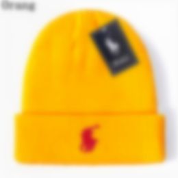 pol New Design Designer beanie classic letter knitted bonnet Caps for Mens Womens Autumn Winter Warm Thick Wool Embroidery Cold Hat Couple Fashion Street Hats p6