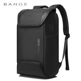 Bags BANGE MultiFunction 15 Inch Laptop Backpacks USB Charging Backpack Men Travel Bag Water Repellent School Bags Male Mochila