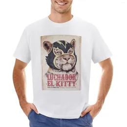 Men's Tank Tops El Kitty T-Shirt Customs Design Your Own Heavyweights Fitted T Shirts For Men