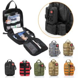 Packs Molle Military Pouch Edc Bag Medical Emt Tactical Outdoor First Aid Kits Emergency Pack Ifak Army Military Camping Hunting Bag