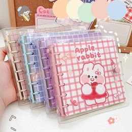 Sheets INS Kawaii Cartoon Loose Leaf Hand Account Note Book Planner Daily Weekly Journal Dairy Schedule Notepad Stationery