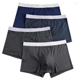 Underpants Men Underwear Boxer Cotton Man Short Breathable Solid Mens Flexible Shorts Boxers Male Cueca Calzoncillos Homme