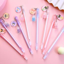 Pens 20/40pcs Pendant Gel Pen Cartoon Creative Doll Kawaii Students Stationery School Writing Supplies Cute Girl Office Signature Pen