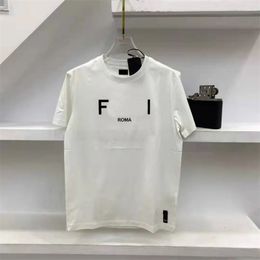 Brand Letter Designer Fashion Mens t Shirts Summer Womens Designers Tshirts Loose Tees Brands Tops Casual Shirt Clothings Shorts Sleeve Clothes Tshirt Asian Size