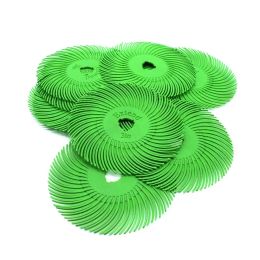 &equipments 10pcs 75mm Radial Bristle Disc Abrasive Brush 1000 Grit Jewelry Rotary Tool Accessories