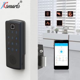 Control Apartment TTlock app Electronic Door Lock Digital Smart Bluetooth APP Keyless Lock Touch Keypad Code Password Door Lock