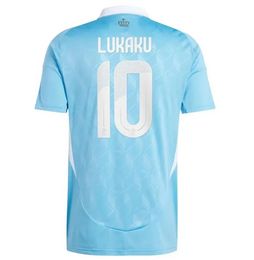 3XL 4XL 24 25 Soccer Jersey DE BRUYNE LUKAKU DOKU 2024 Euro Cup National Team Football Shirt Men Kids Kit Set Train CARRASCO TIELEMANS BAKAYOKO TROSSA