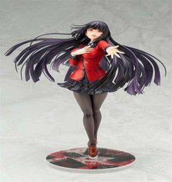 215mm original High quality Japanese Anime Kakegurui Jabami Yumeko Action Figure Toy Collectible Model Gift X05221482423