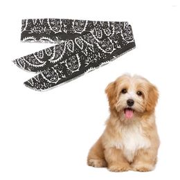 Dog Apparel Ice-cool Scarf Adjustable Pet Ice For Dogs Cats Stay Weather With Lightweight Bandana Towel Furry