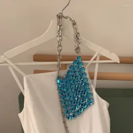 Drawstring Beaded Bag Hand-held Summer Shoulder Pearl Put Phone Lipstick Crossbody Hollow Woven Purses And Handbags Luxury Designer