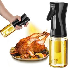 High Value Oil Spray Bottle Kitchen Press Type Oil Spray Bottle BBQ Oil Vinegar Soy Sauce Pot Seasoning Bottle