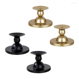 Candle Holders R7RC Metal Holder Lamp Stand For Home Wedding Table Decoration Centrepieces