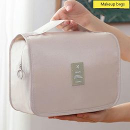 Storage Bags Cosmetic Bag Women Makeup Toiletries Organizer Waterproof Neceser Hanging Bathroom Wash