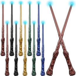 Party Decoration 10/20PCS Magic Wizard Wands Sound Illuminating Toy Wand 14.6 Inch Witch Kids Birthday Gifts Cosplay Wedding Favours