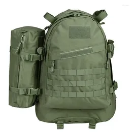 Backpack 45l Mountaineering Hiking Three-Level Chicken Dinner Bag Sports Riding Outdoor Large Capacity Tactical 3D Attack