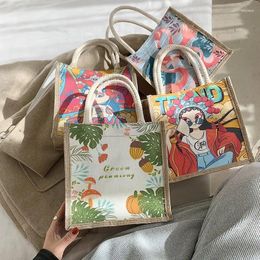 Shoulder Bags Chinese Style Canvas Women 2024 Retro Handbag Personality Creative Hand Bag Three-dimensional Zipper Small Square