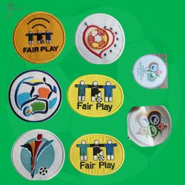 Souvenirer Nya retro Europeiska 1996 200 2004 Euro Porter Football Print Patches Badges, Soccer Hot Stamping Patch Badges