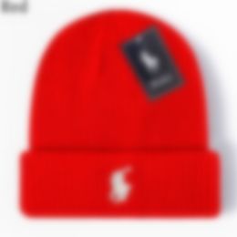 New Design Designer beanie classic letter knitted bonnet Caps for Mens Womens Autumn Winter Warm Thick Wool Embroidery Cold Hat pol Couple Fashion Street Hats l p2