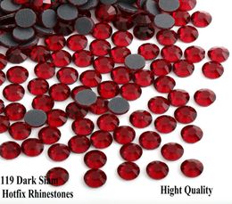Sewing Notions Dark Siam/Hyacinth DMC Hotfix Rhine SS6 SS10 SS16 SS20 SS30 Glass Crystals s Hot Fix Iron-On FlatBack With Glue6440398