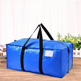 Storage Bags Multifunctional Large Travel Moving Bag Backpack Straps Strong Handles Totes Luggage Toy Organiser