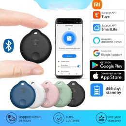 Trackers XIAOMI Mini Smart Home APP Gps Tracker Tuya Smart Tag AntiLost Alarm Suitcase Pet Key Finder Wireless Bluetooth GPS Tracker