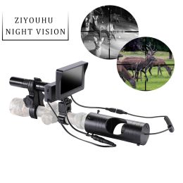Cameras Infrared Night Vision DIY Assembly Display Screen IR Flashlight Camera lens Sight Scope Hunting Tactical Day & Night Switching