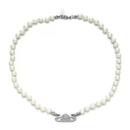 Collana per perle di cristallo di moda Catena di clavicola Collana Calco barocco per donna Giochi di gioielli da festa195y
