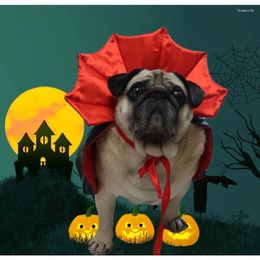 Dog Apparel Pet Halloween Cloak Hat Holiday Set Transformation Dress Christmas Up Clothing Puppy Clothes