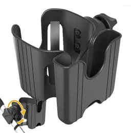 Stroller Parts Cup Holder Tray 2 In 1 Bike Removable Bottle 360 Degrees Rotation Phone Adjustable Drink