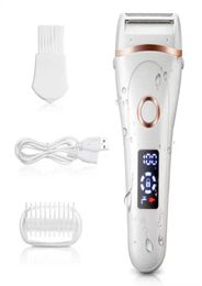 Electric Razor Painless Lady Shaver For Women Bikini Trimmer For Whole Body Waterproof USB Charging LCD Display Wet Dry Using1237206533
