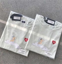 High quality fashion brand kith animation myth Cupid love God Tshirt clown short sleeve top1951419