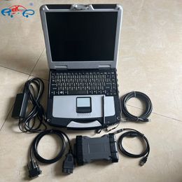 MB Star SD C6 VCi Diagnosis Tool DOIP Protocol with Used Laptop CF31 CF-31 I5 CPU Xen/try V03.2024 Tool for Mercedes Cars