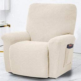 Chair Covers Massage Slipcovers Non Slip Breathable Elastic Recliner Cover Polyester For Office
