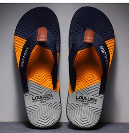 High Quality Brand Men Flip Flops Summer Beach Fashion Breathable Casual Slippers Outdoor 240412