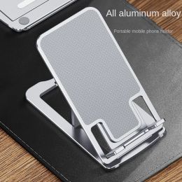 Stands Universal Phone Holder for Iphone 12 11 X Pro Max Metal Foldable Phone Stand Soporte Movil Support Smartphone Tablet