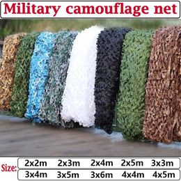Military camouflage network training network sunshade tent hunting shelter outdoor camping car cover garden bar decora 240418