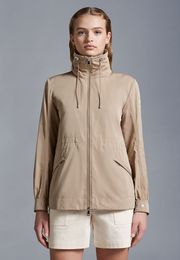 2024 Spring Autumn Embroidery Women's Jackets Hooded Zipper Tightness Tassle Pocket Woman's Slim Coats MKDFJ24006