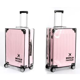 Accessories Clear Travel Luggage Protector Cover Waterproof Suitcase Covers Dustproof Zipper Protector Covers For 2030 Inch Suitcase Case 2