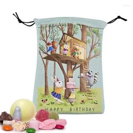 Storage Bags Drawstring Gift Pouch Velvet Party Favour Bag Treat Goody For Birthday Packing