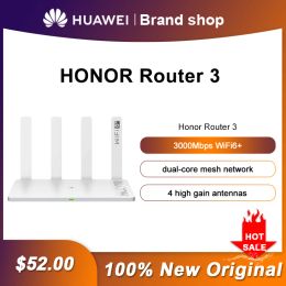 Routers New Original Honour Router 3 Wifi 6+ 3000Mbps 2.4 GHz & 5 GHz Dualcore 128MB Wireless wifi extender Smart Home Router Easy Setup