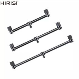 Accessories 2 x Hirisi Mini Short Black Buzz Bars 20cm 25cm 30cm Carp Coarse Fishing Equipment for 2 Rods