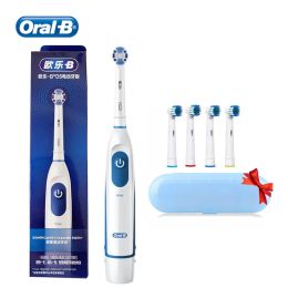 Heads Oral B Electric Toothbrush Rotation Clean Teeth Adult Teeth Brush Electric Tooth Brush Waterproof With 4 Extra Replacement Heads