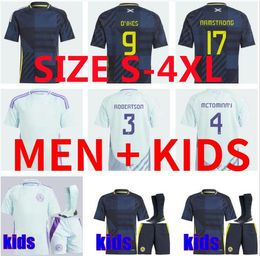 2024 2025 Scotland home away Soccer Jerseys Special Edition MCGINN TIERNEY McTominay Football Shirt 24 25 CHRISTIE McGREGOR men Kids Kit ROBERTSON