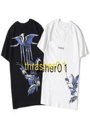 Mens T Shirt Hip Hop Fashion Bird Printing Short Sleeve High Quality Men Women Polo Asian Size SXXL9735902