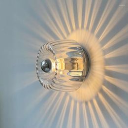 Wall Lamps Nordic Bauhaus Glass Lamp With The Effect On Living Room Decorative Light Hallway Corridor Stair Ceiling