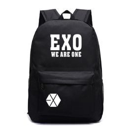 Backpacks 2019 New EXO Back to School Gift Bags Students School Rucksack Teen Casual Shoulder School Backpack Laptop Backpack Mochila