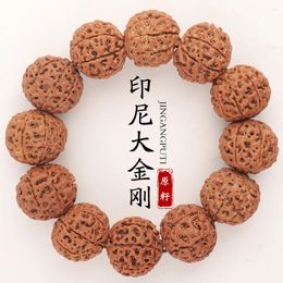 Strand Directly Sells Raw-seed Fried Meat Indonesian 5petal Big Bodhisattva Hand Chain And Accessories For Playing With Buddha