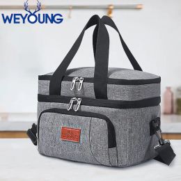 Bags 10L/24L Lunch Bags Insulated Freezer Bag Thermo Cooler Bag Camping Refrigerator Picnic Bags Capacity Leak Proof Food Storage Bag