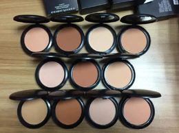 Makeup NC NW Colours Pressed Face Powder with Puff 15g Womens Beauty Brand Cosmetics Powders Foundation 12PC/SET 003