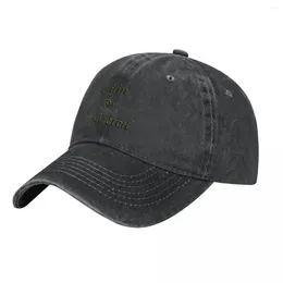 Ball Caps Calm & Collected - Black And Yellow Cowboy Hat Trucker Anime Ladies Men's